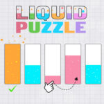 Liquid puzzle sort the color