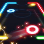 Glow Air Hockey